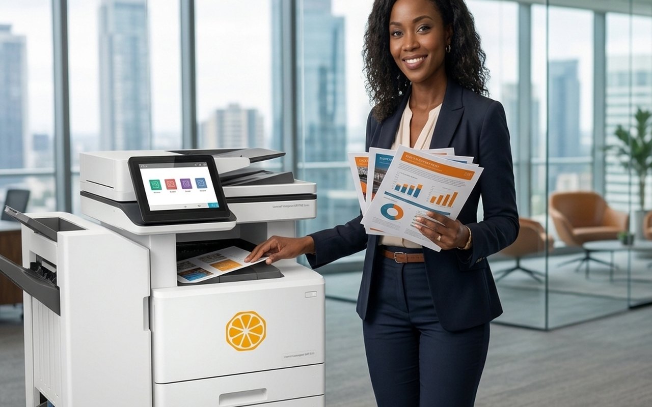 Office multifunction printer supplied and maintained by OCTA Technologies
